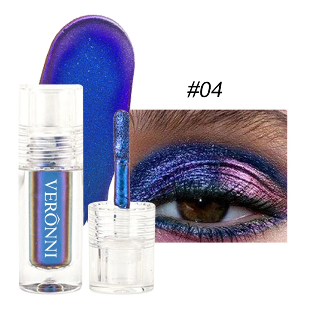 Chrome Shifting Pigments Chameleon Liquid Eyeshadow Shiny Long Lasting Multichrome High Eyeshadow Liquid Eye Makeup Art Cosmetic - kellylooksshop