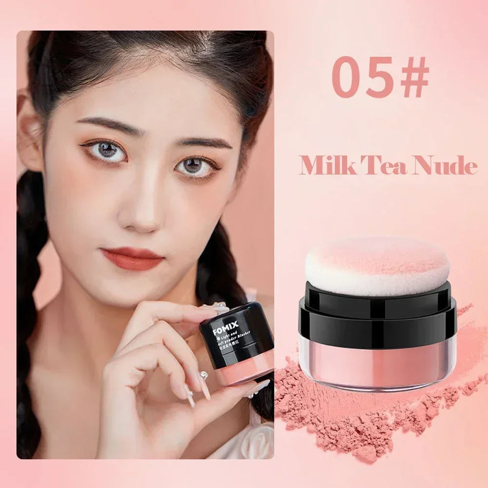 Powder Blusher Mushroom Head Air Cushion Blush High Gloss Repair Cosmetics Soft Mist Cheek Rouge Face Contour Makeup - Kellylooks Shop