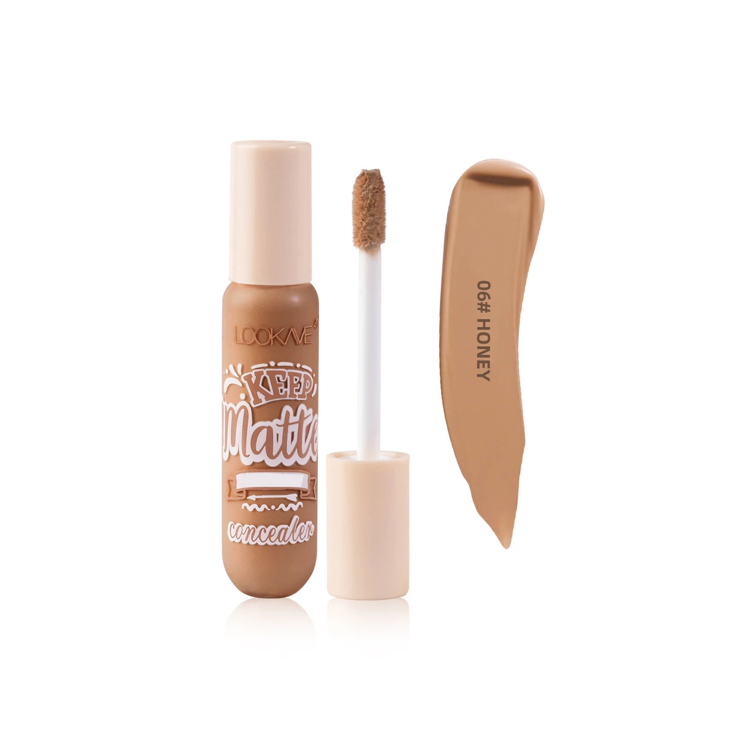 Liquid Concealer Stick Foundation Cream 6 Color Moisturizing Full Coverage Acne Dark Circle Natural Matte Concealer Cream Makeup - kellylooksshop