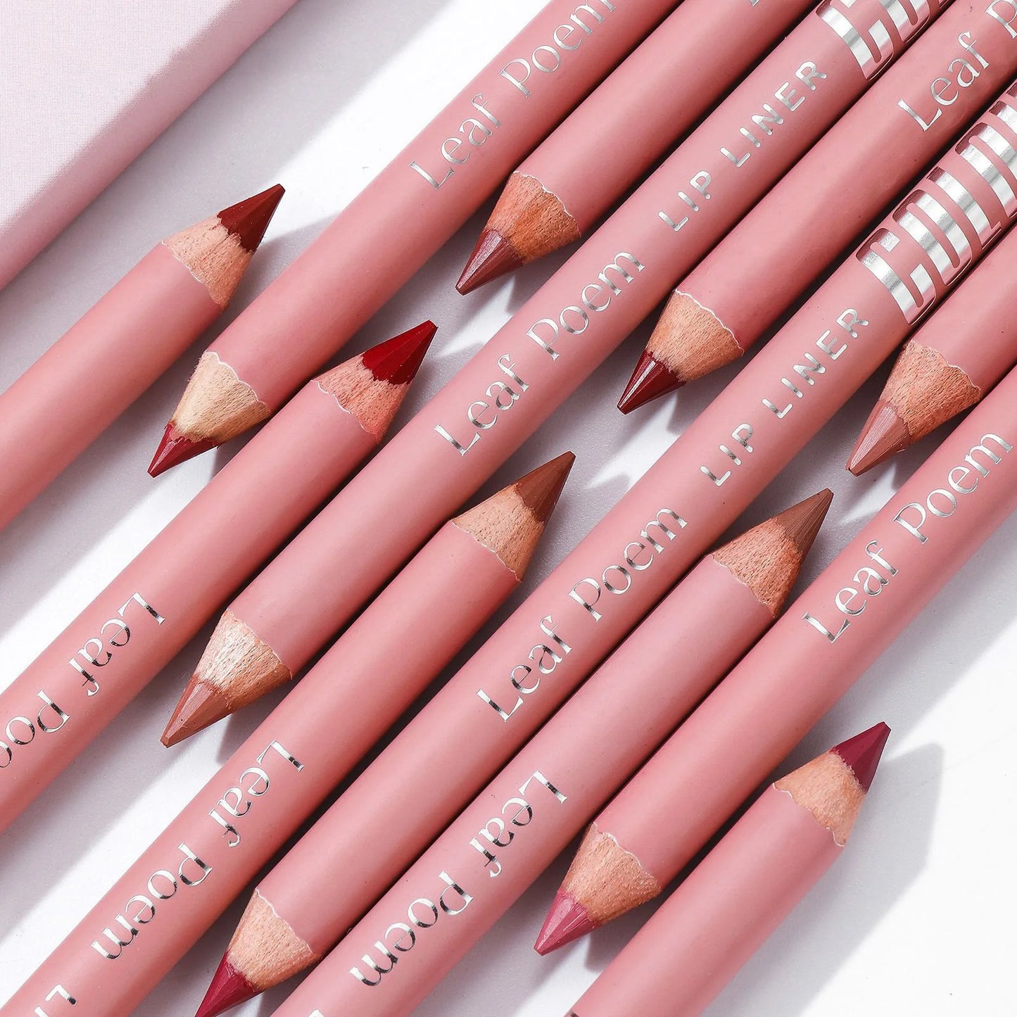 12Color Matte Lipliner Pencil Waterproof Plumping Stain Lipstick Natural Nude Pink Lip Liner Pro Outline The Lips Contour Makeup - kellylooksshop