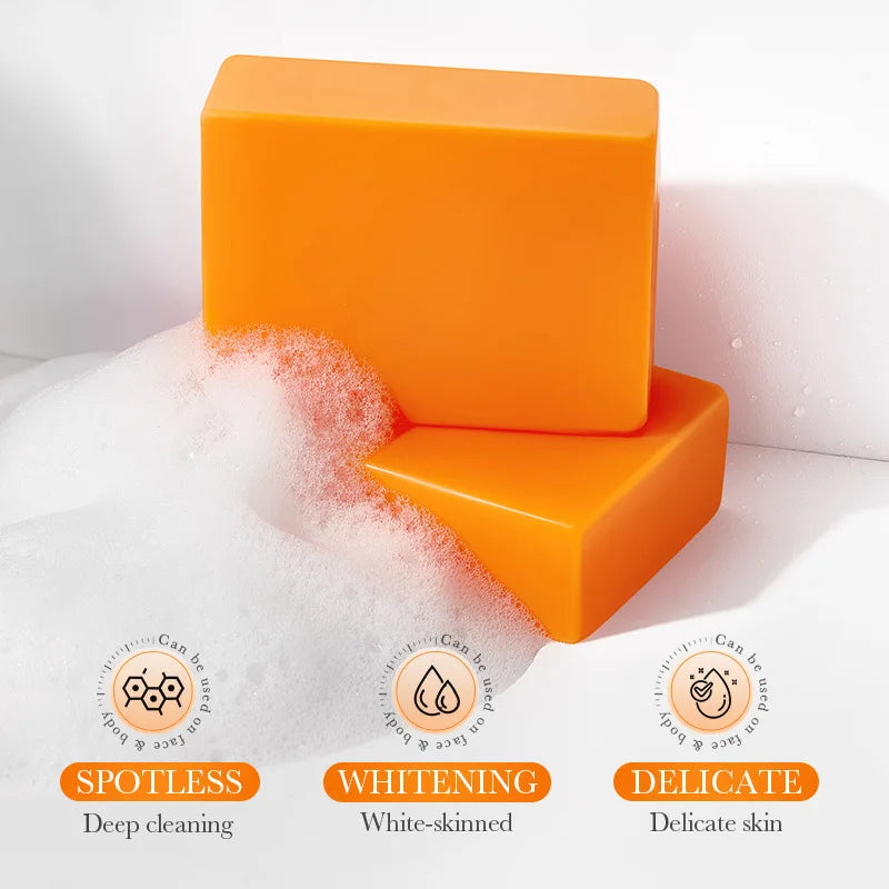 SADOER Kojic Acid Facial Soap Face Wash Foam Facial Cleanser Moisturizing Hydrating Oil Control Body Bathing Handmade Soap - Kellylooks Shop