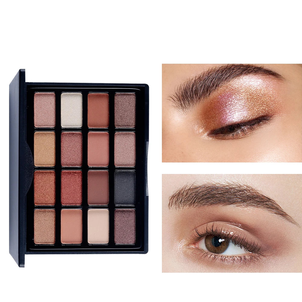 POPFEEL Eye Makeup Kit Makeup Set, Mini Makeup Kit, Eey Shadow Palette Eyebrow Mascara Eyeliner - kellylooksshop
