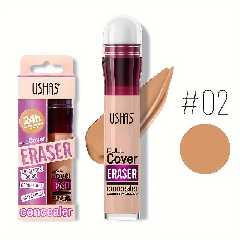New Sponge Head Concealer for Dark Circles Freckles Acne Pigmentation and Blemishes Long Lasting Moisturizing Liquid Foundation - kellylooksshop