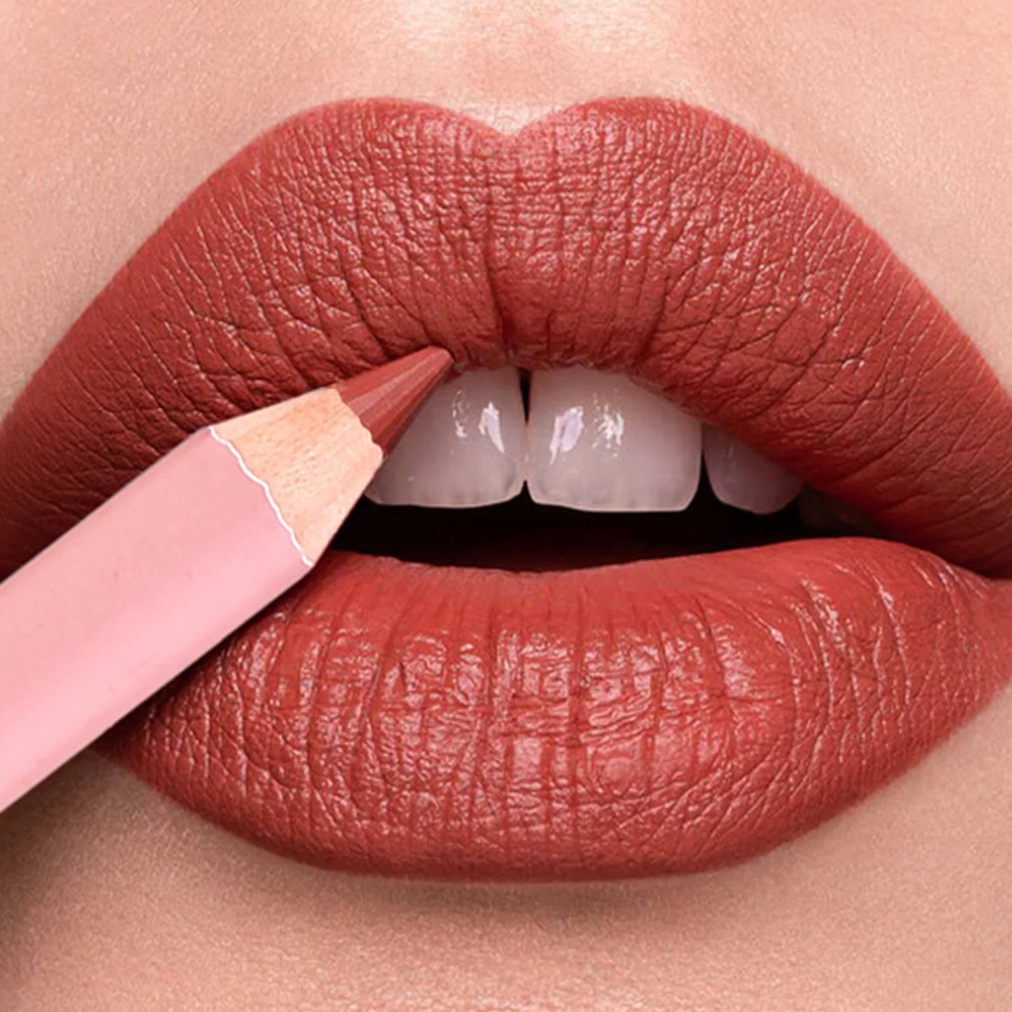 12Color Matte Lipliner Pencil Waterproof Plumping Stain Lipstick Natural Nude Pink Lip Liner Pro Outline The Lips Contour Makeup - kellylooksshop