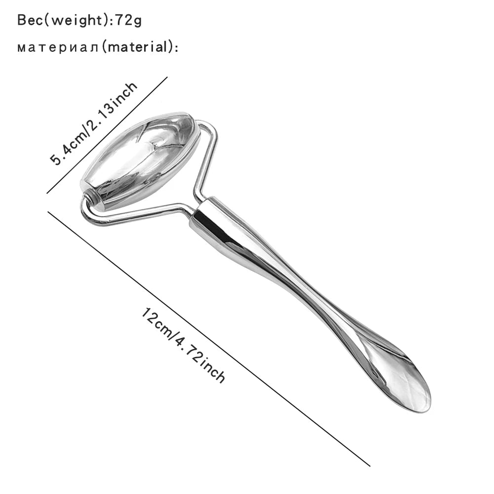 2in1 Mini Eye Massage Stick Face Lifting Massage Anti Cream Eye Pouch Dark Circles Spoon Applicator Facial Mixing Scoop Tool - Kellylooks Shop