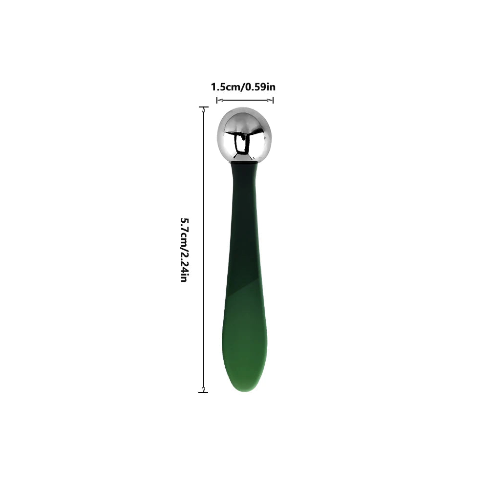 2in1 Mini Eye Massage Stick Face Lifting Massage Anti Cream Eye Pouch Dark Circles Spoon Applicator Facial Mixing Scoop Tool - Kellylooks Shop