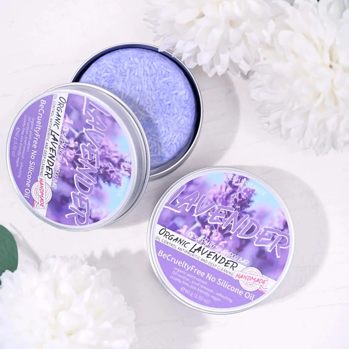Lavender shampoo is refreshing, oil controlling, and smooth for hair, solving the problem of oily scalp without silicone oil res - Kellylooks Shop