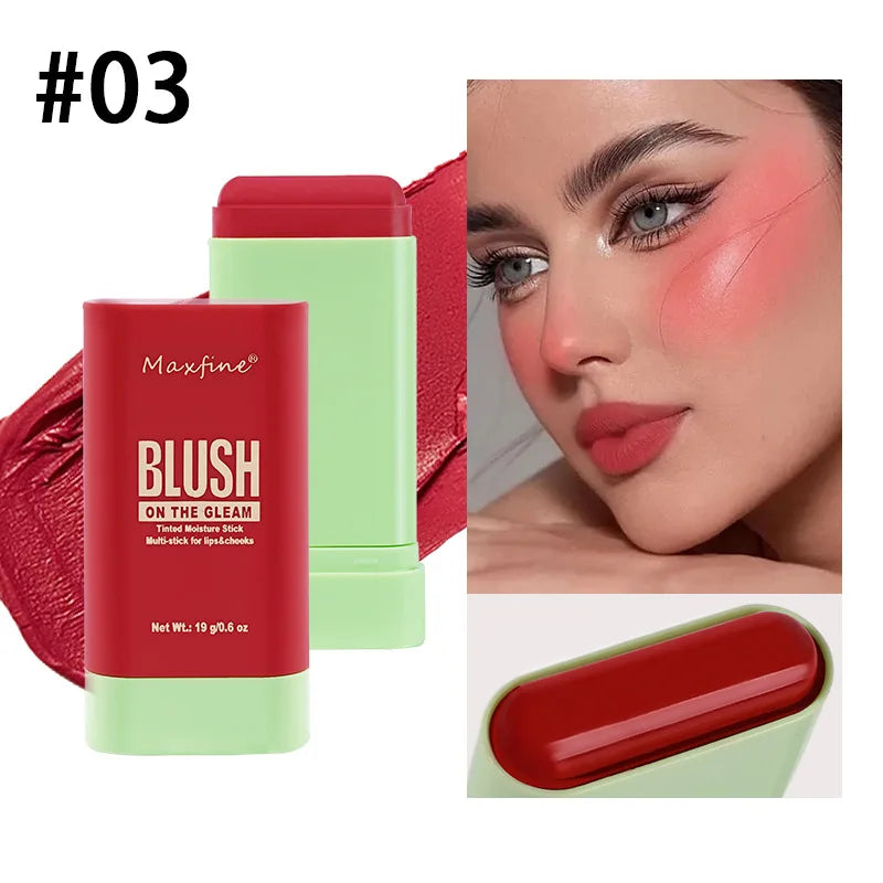 Multi Functional Blush Stick Waterproof Long Lasting Easy Color Delicate Moisture - kellylooksshop