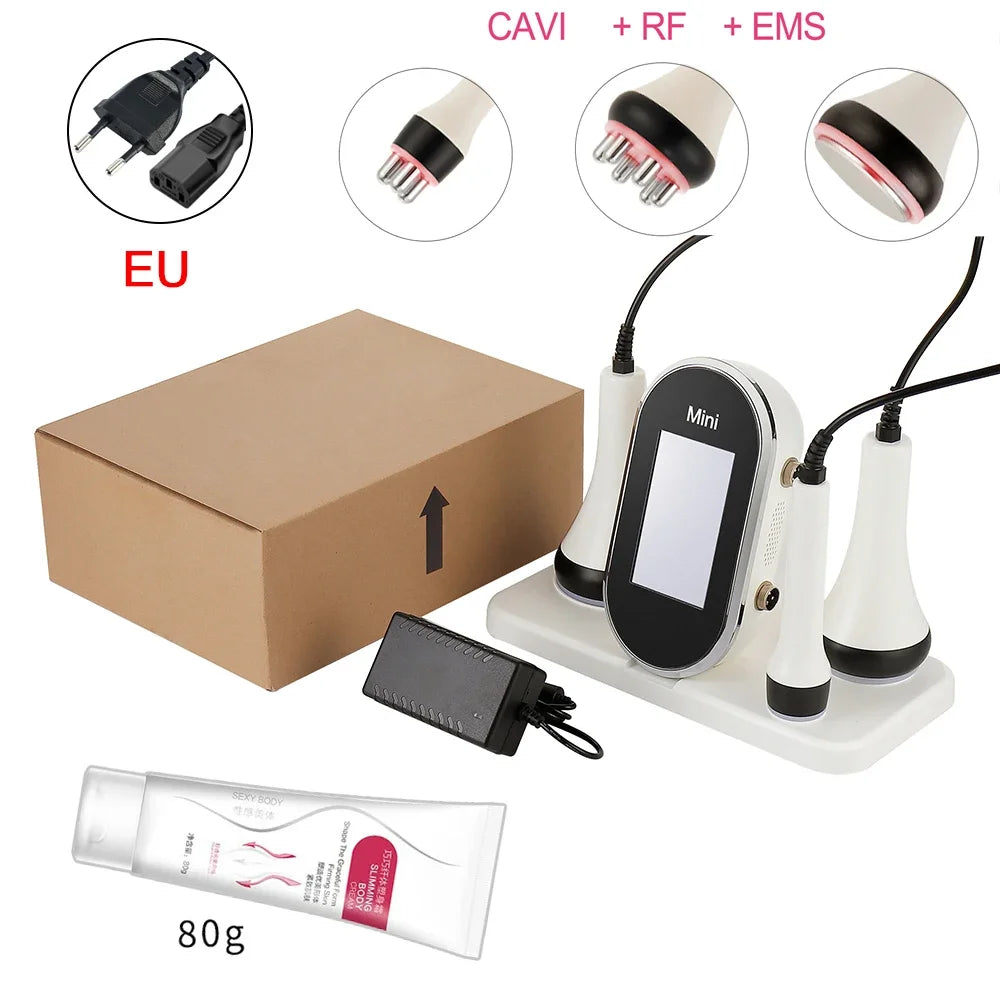 40K Ultrasonic Cavitation Machine radiofrecuencia corporal Facial Lifting Body Slimming Beauty skin Massage Weight Loss Machine