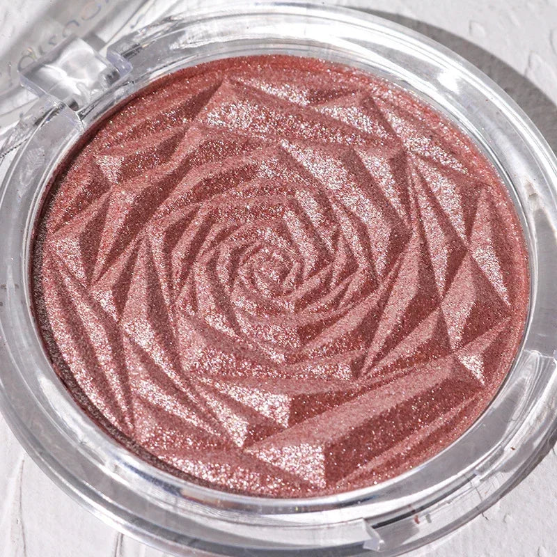 6 Colors Diamond Highlighter Powder Palette Glitter Face Contour Brighten Makeup Shimmer Ultra-concentrated Illuminate Cosmetic - Kellylooks Shop