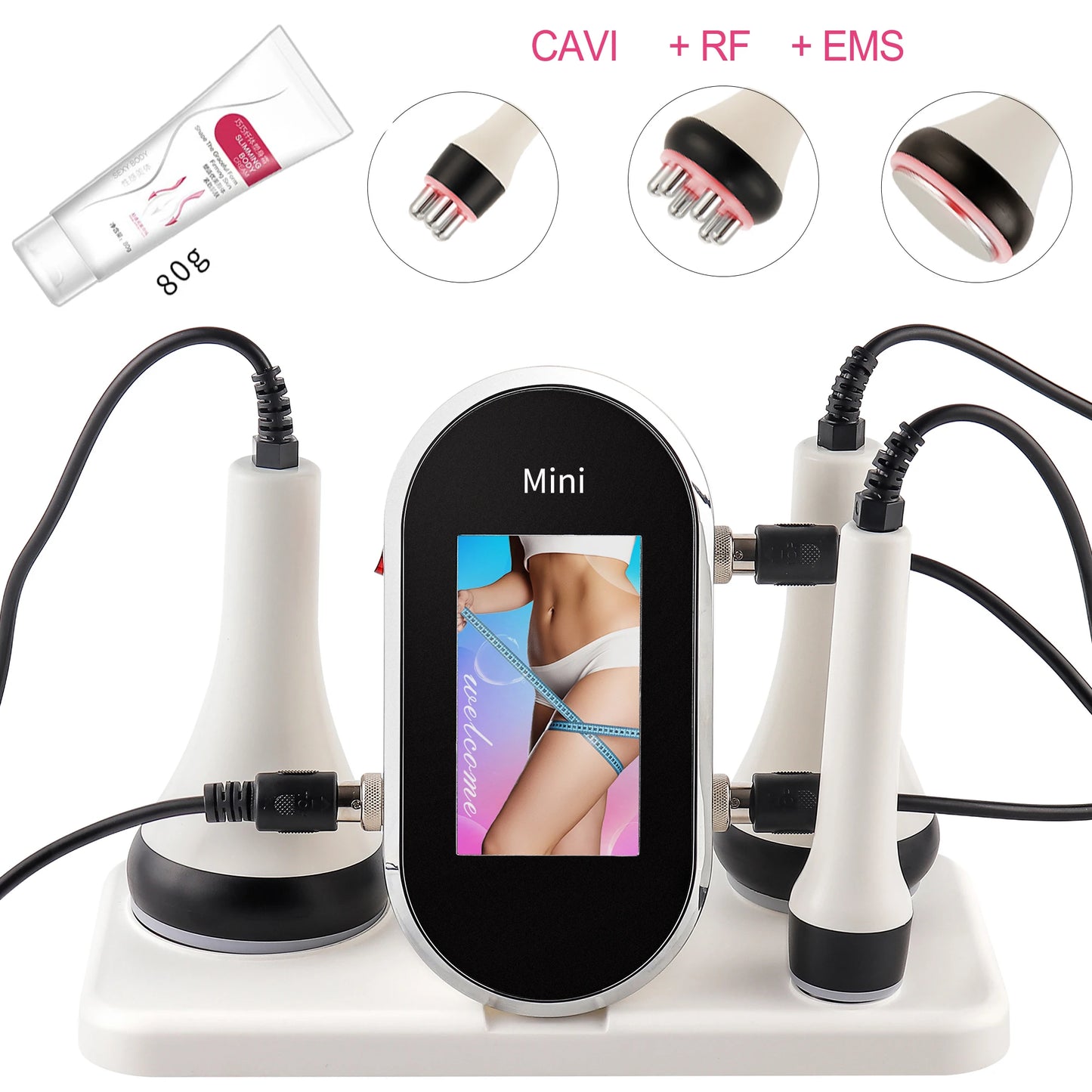 40K Ultrasonic Cavitation Machine radiofrecuencia corporal Facial Lifting Body Slimming Beauty skin Massage Weight Loss Machine