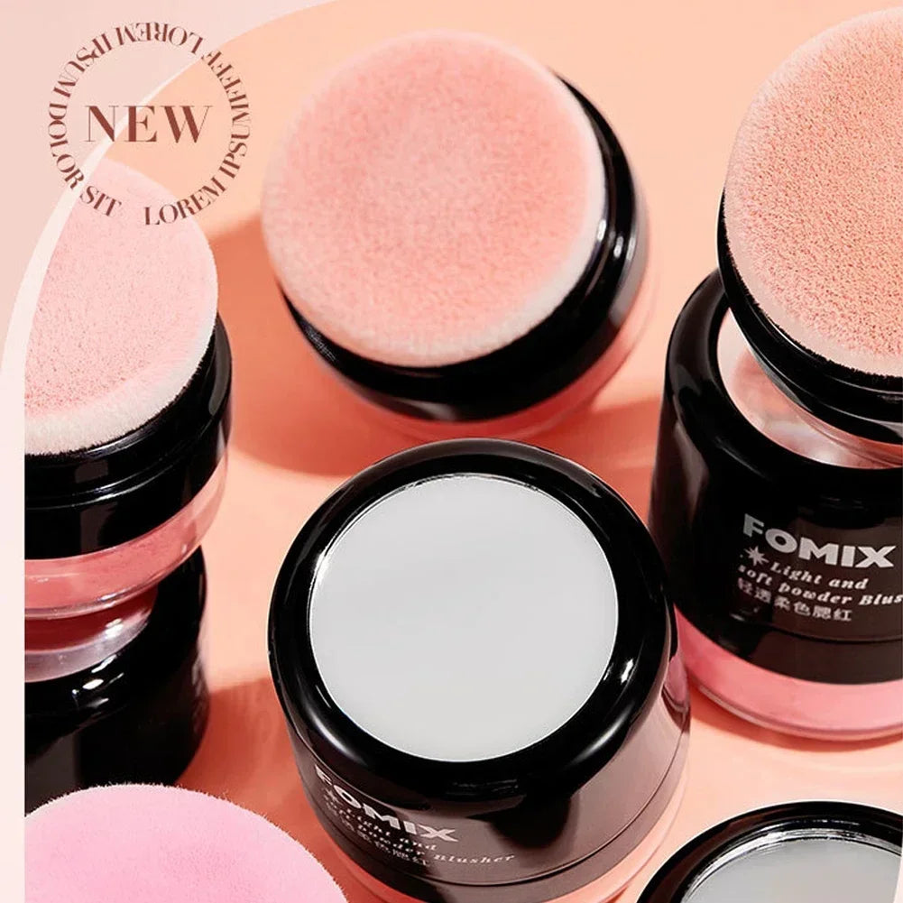 Powder Blusher Mushroom Head Air Cushion Blush High Gloss Repair Cosmetics Soft Mist Cheek Rouge Face Contour Makeup - Kellylooks Shop
