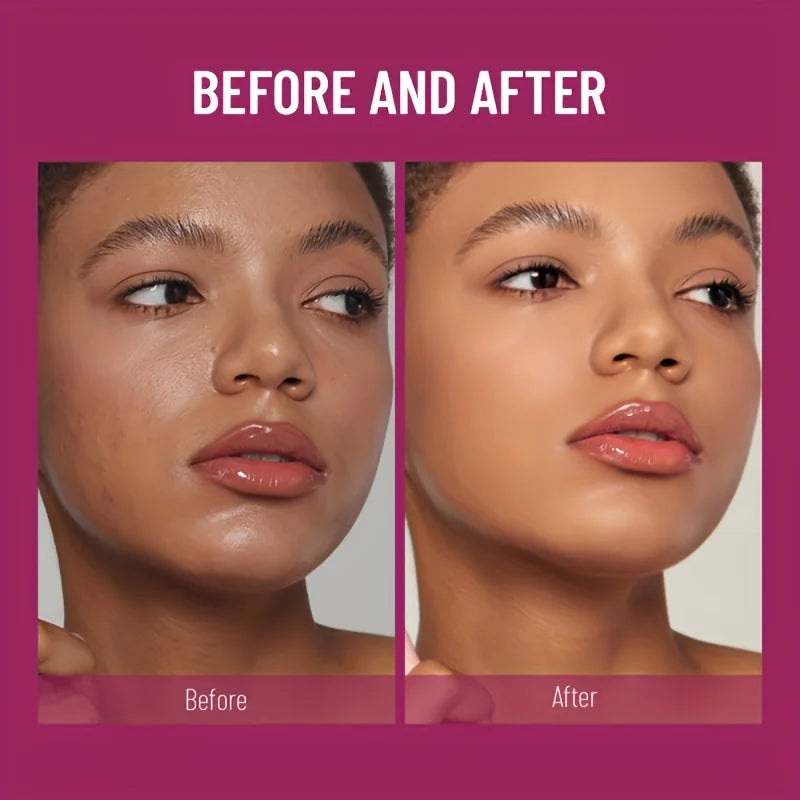 New Sponge Head Concealer for Dark Circles Freckles Acne Pigmentation and Blemishes Long Lasting Moisturizing Liquid Foundation - kellylooksshop