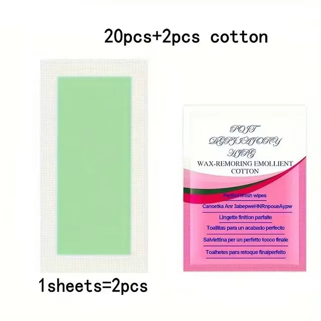10/20/30/50/100 Pcs Depilatory Wax Strips Hair Removal Wax Paper Cold Wax Strips Paper For Face Neck Arm Leg Body Beauty Tools - Kellylooks Shop