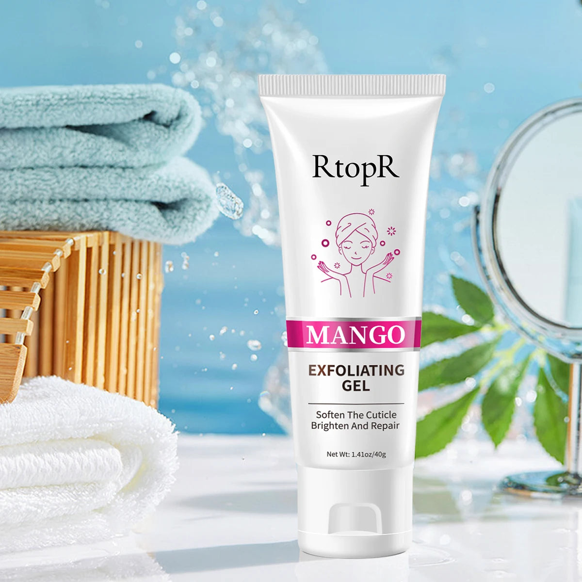 Facial Exfoliating Gel Skin Care Whitening Moisturizing Repair Facial Scrub Cleanser Cleansing Acne Blackhead Cream Face Care - Kellylooks Shop