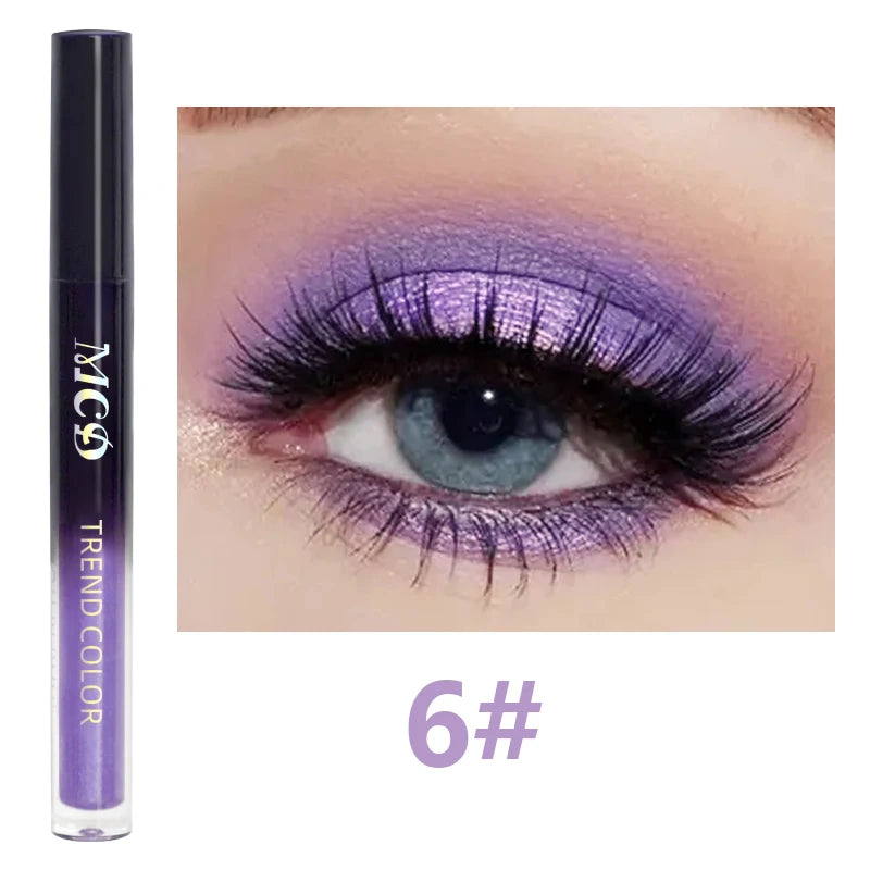 13-Shade Waterproof Liquid Eyeshadow Palette - High Shine Long-Lasting & Smudge-Proof Makeup Set for Glamourous Looks glitter - kellylooksshop