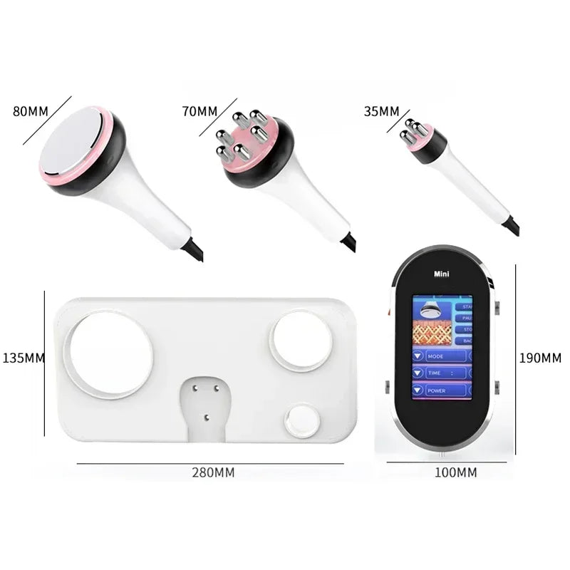40K Ultrasonic Cavitation Machine radiofrecuencia corporal Facial Lifting Body Slimming Beauty skin Massage Weight Loss Machine