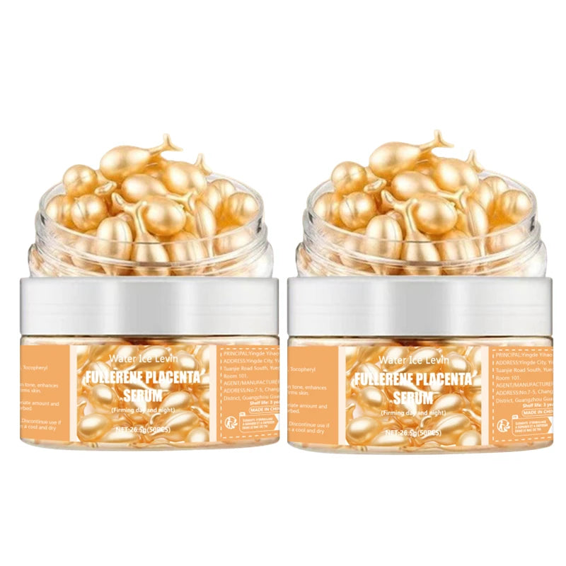 50Pcs Collagen Face Care Capsules Serum Spot Acne Wrinkle Remover Firming Whitening Hyaluronic Acid Essence Skin Care New style - Kellylooks Shop