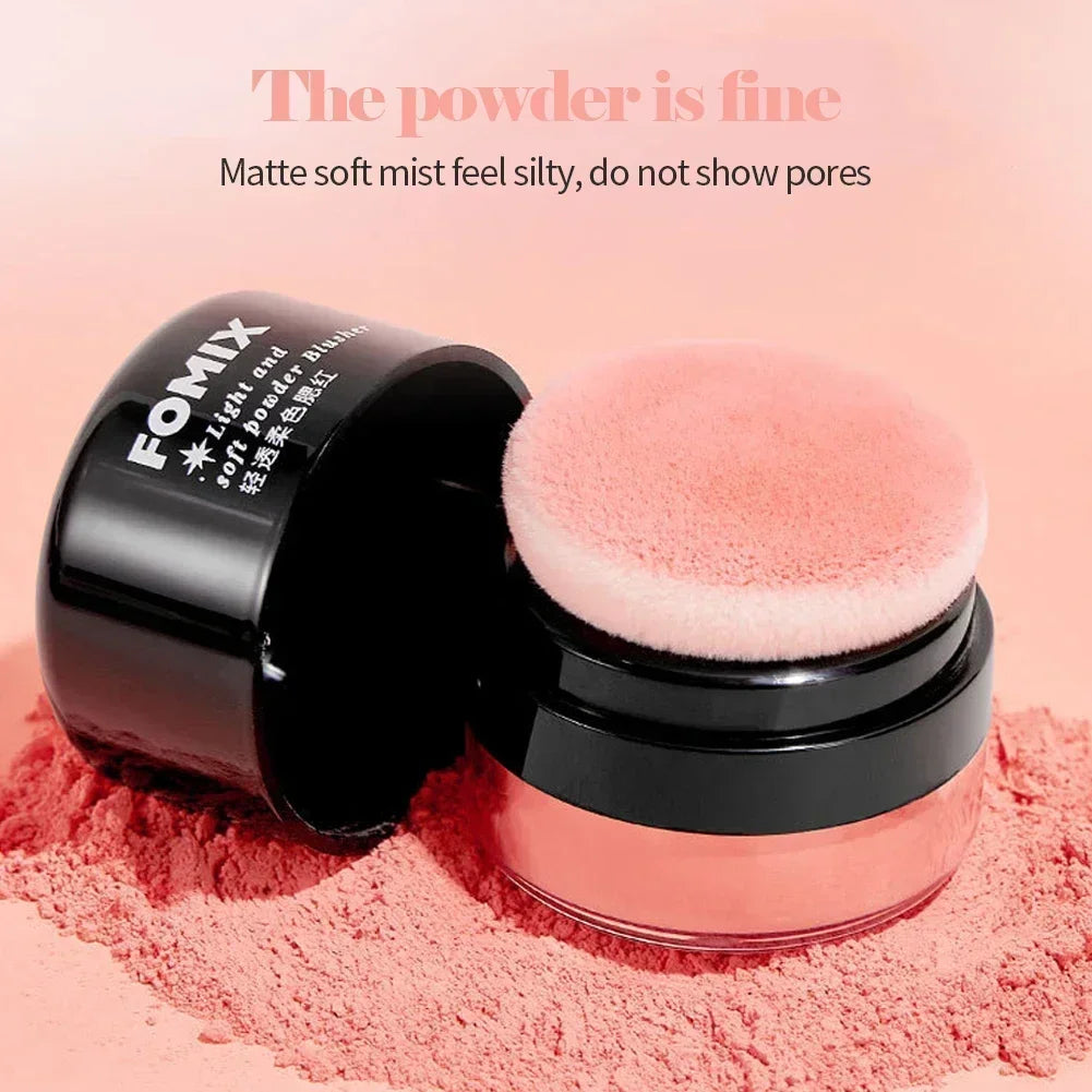 Powder Blusher Mushroom Head Air Cushion Blush High Gloss Repair Cosmetics Soft Mist Cheek Rouge Face Contour Makeup - Kellylooks Shop