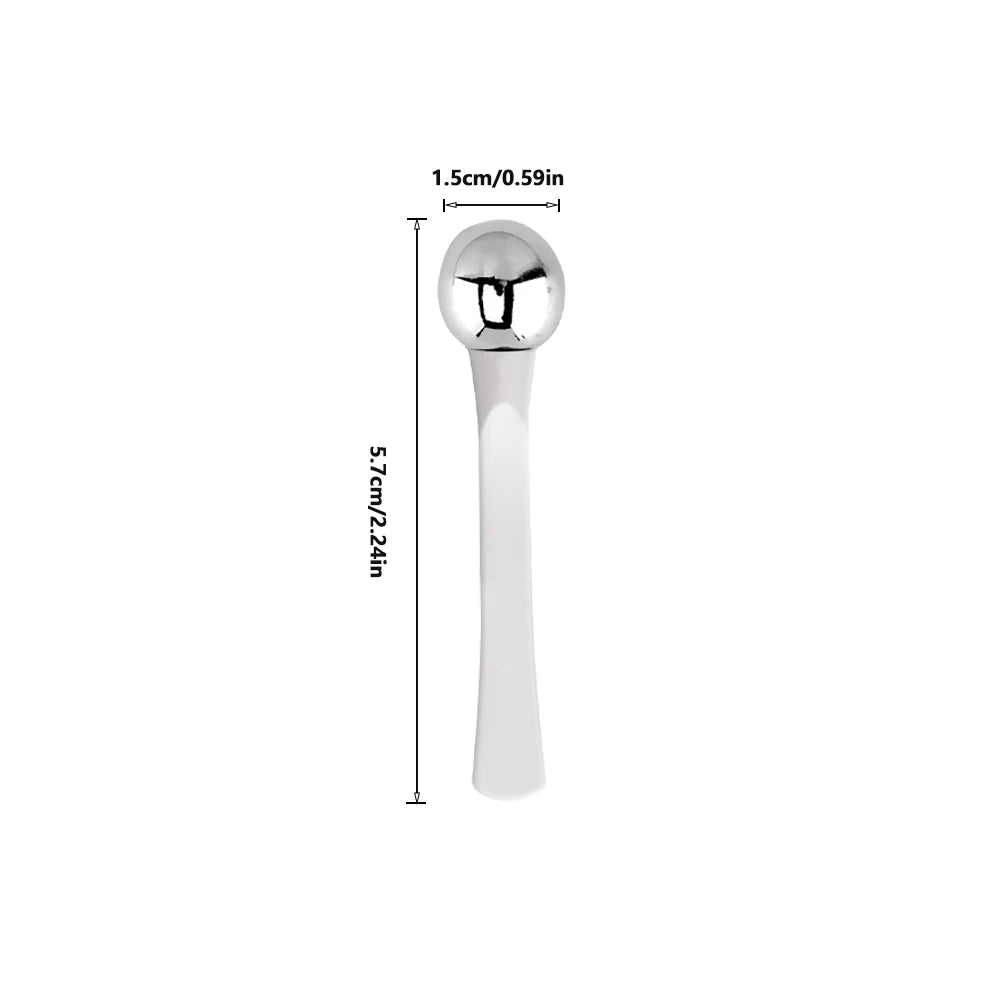 2in1 Mini Eye Massage Stick Face Lifting Massage Anti Cream Eye Pouch Dark Circles Spoon Applicator Facial Mixing Scoop Tool - Kellylooks Shop