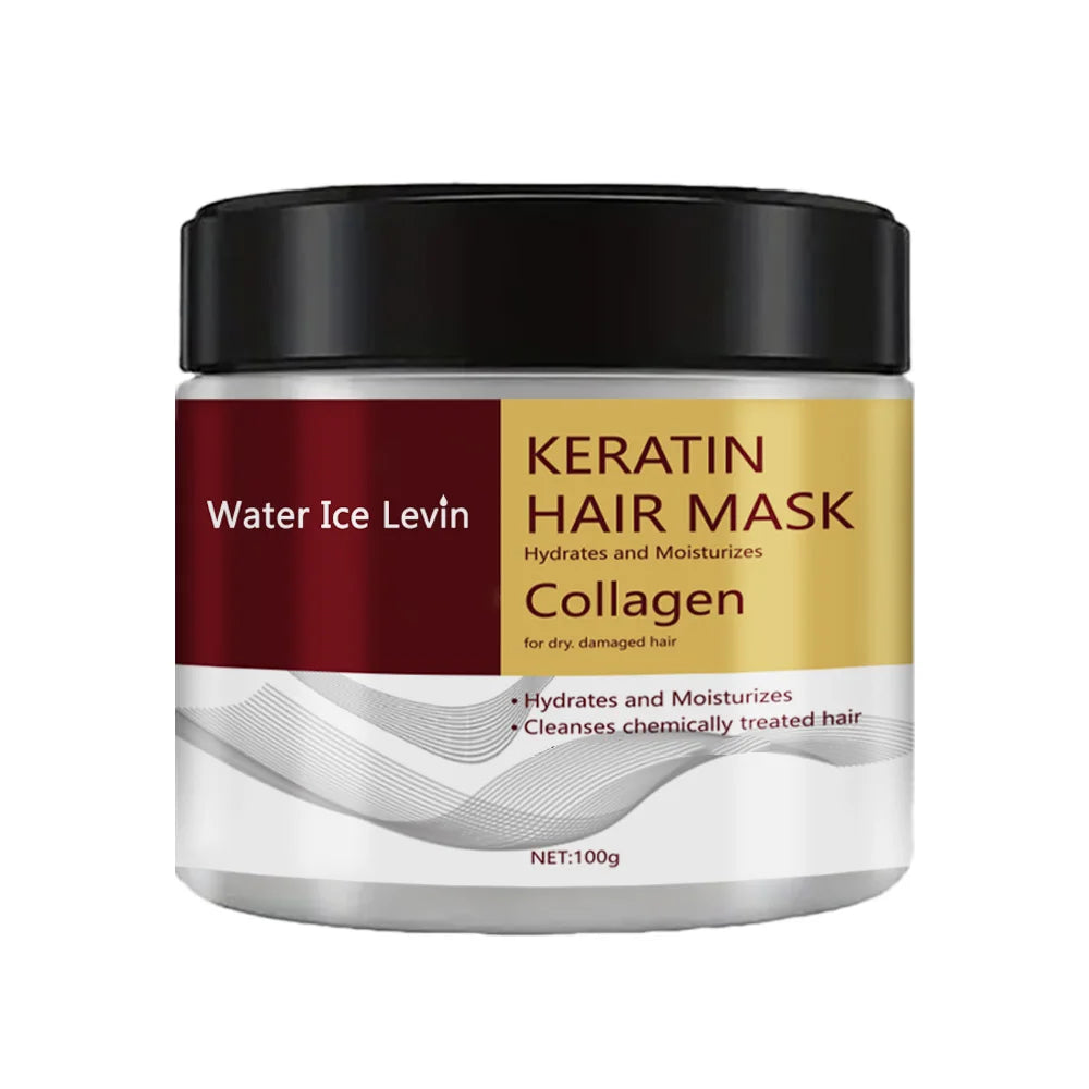Collagen Keratin Hair Mask Dual Oil Control Moisturizer Conditioner Soft Smooth Frizz Damaged Repair Revitalize Hair Care - Kellylooks Shop
