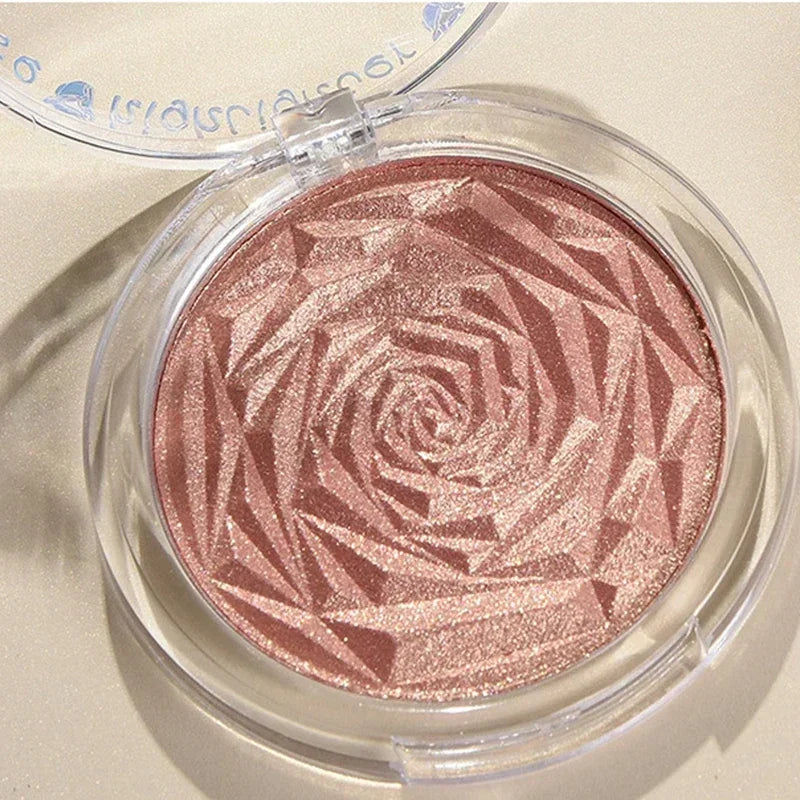 6 Colors Diamond Highlighter Powder Palette Glitter Face Contour Brighten Makeup Shimmer Ultra-concentrated Illuminate Cosmetic - Kellylooks Shop
