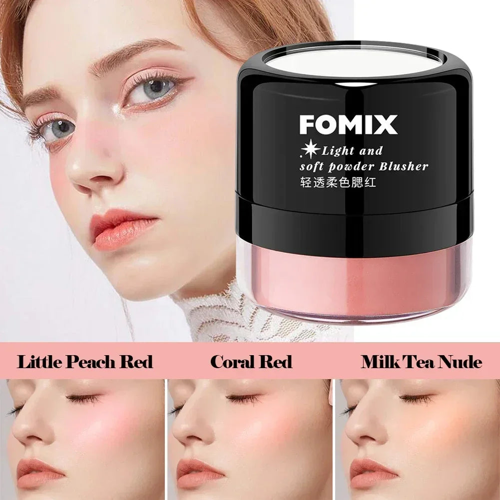 Powder Blusher Mushroom Head Air Cushion Blush High Gloss Repair Cosmetics Soft Mist Cheek Rouge Face Contour Makeup - Kellylooks Shop