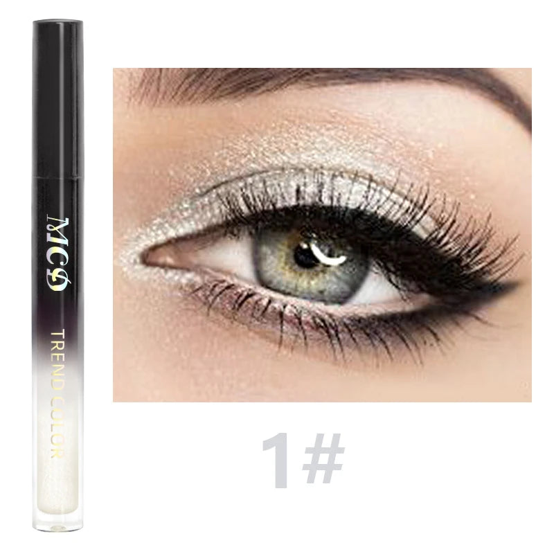 13-Shade Waterproof Liquid Eyeshadow Palette - High Shine Long-Lasting & Smudge-Proof Makeup Set for Glamourous Looks glitter - kellylooksshop
