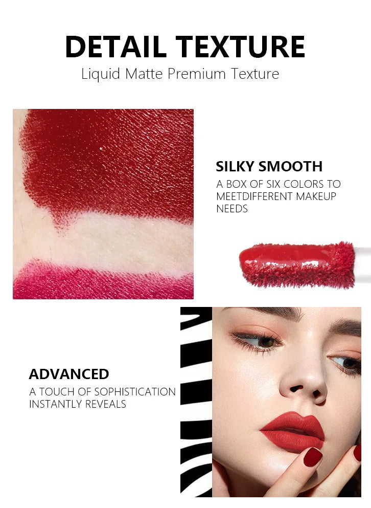 Fit Colors 4-piece Lip Gloss Set Matte Velvet Long Lasting Fruit Non-stick Cup Easy Color Diamond Lip Gloss Set - kellylooksshop