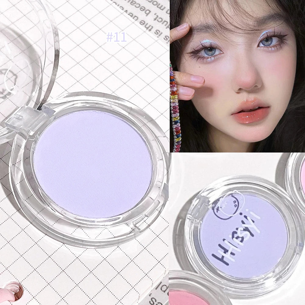 Monochrome Blush Palette Rose Orange Soft Mist Girl Blusher Powder Natural Face Makeup Matte Peach Rouge Contour Shadow Palette - kellylooksshop