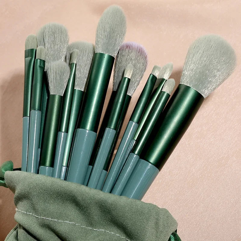 Soft Fluffy Makeup Brushes Set for Cosmetics Foundation Blush Powder Eyeshadow Kabuki Blending Makeup Brush Beauty Tool - Kellylooks Shop