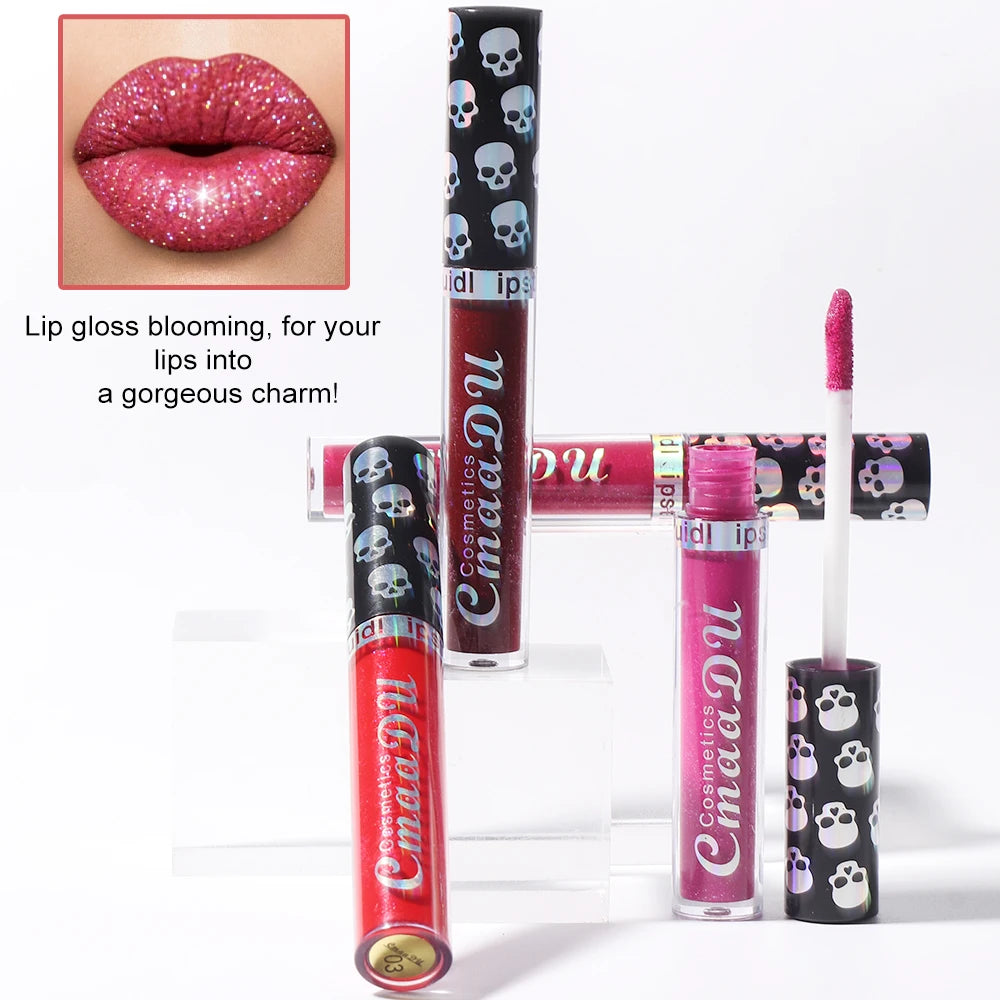 1 Pcs Honey Gloss Lipstick Lip Gloss- Volumizing Shade for All Skin Types Long-Lasting Non-Fading Waterproof Lips Non-stick Cup - kellylooksshop