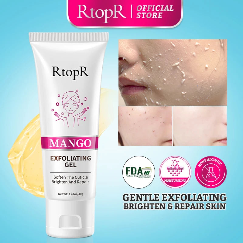 Facial Exfoliating Gel Skin Care Whitening Moisturizing Repair Facial Scrub Cleanser Cleansing Acne Blackhead Cream Face Care - Kellylooks Shop