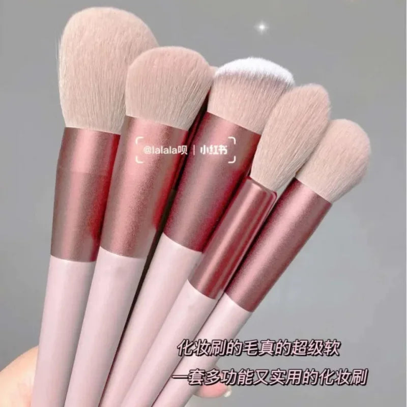 Soft Fluffy Makeup Brushes Set for Cosmetics Foundation Blush Powder Eyeshadow Kabuki Blending Makeup Brush Beauty Tool - Kellylooks Shop