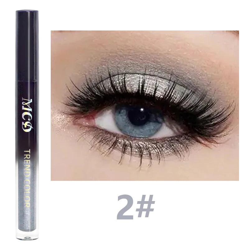 13-Shade Waterproof Liquid Eyeshadow Palette - High Shine Long-Lasting & Smudge-Proof Makeup Set for Glamourous Looks glitter - kellylooksshop