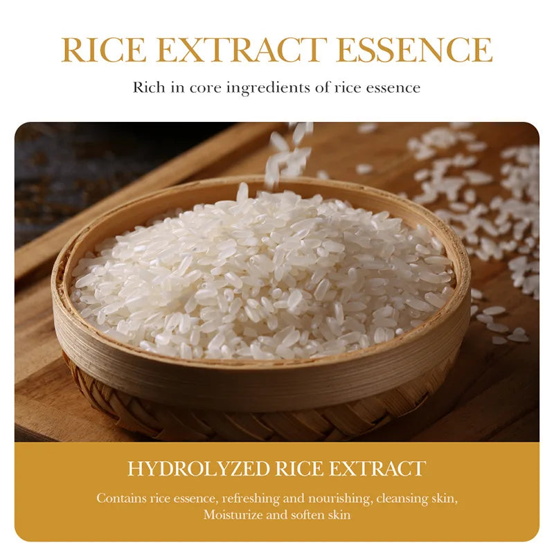 BIOAQUA White Rice Raw Pulp Facial Soap Face Wash Foam Facial Cleanser Moisturizing Oil Control Body Bathing Handmade Soap - Kellylooks Shop