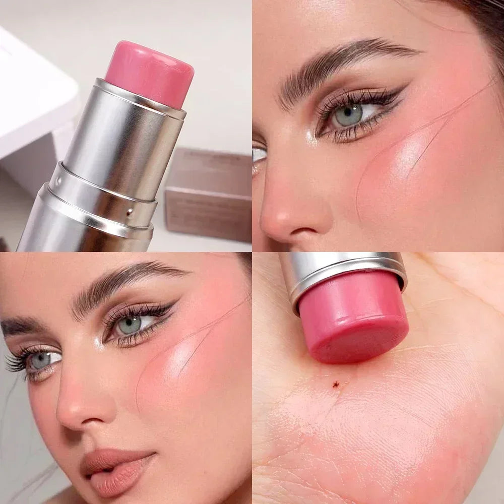4 Colors Shimmer Water Light Highlighter Stick Blush Stick Make Up Face Body Illuminator Cosmetics Face Contour Brighten Makeup - Kellylooks Shop