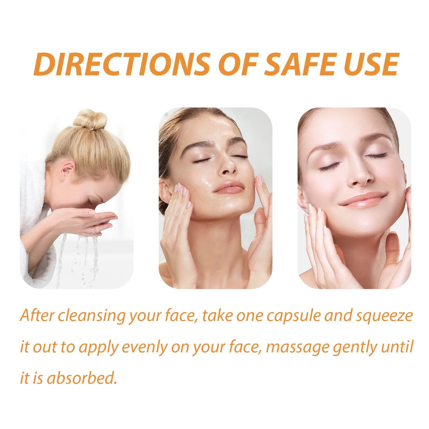 50Pcs Collagen Face Care Capsules Serum Spot Acne Wrinkle Remover Firming Whitening Hyaluronic Acid Essence Skin Care New style - Kellylooks Shop
