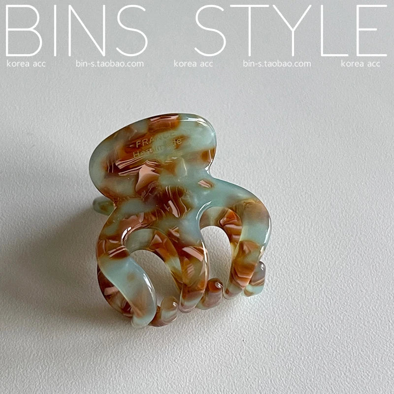 3cm Mini Hair Clip Korean Style Fashion Cute ClawFor Fringe Kids Girls Bobby Pins for Pieces kawaii Hair Accessories Pumpkin - Kellylooks Shop