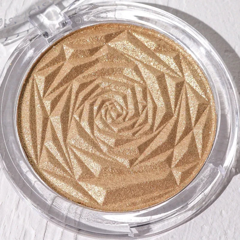 6 Colors Diamond Highlighter Powder Palette Glitter Face Contour Brighten Makeup Shimmer Ultra-concentrated Illuminate Cosmetic - Kellylooks Shop