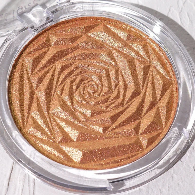 6 Colors Diamond Highlighter Powder Palette Glitter Face Contour Brighten Makeup Shimmer Ultra-concentrated Illuminate Cosmetic - Kellylooks Shop