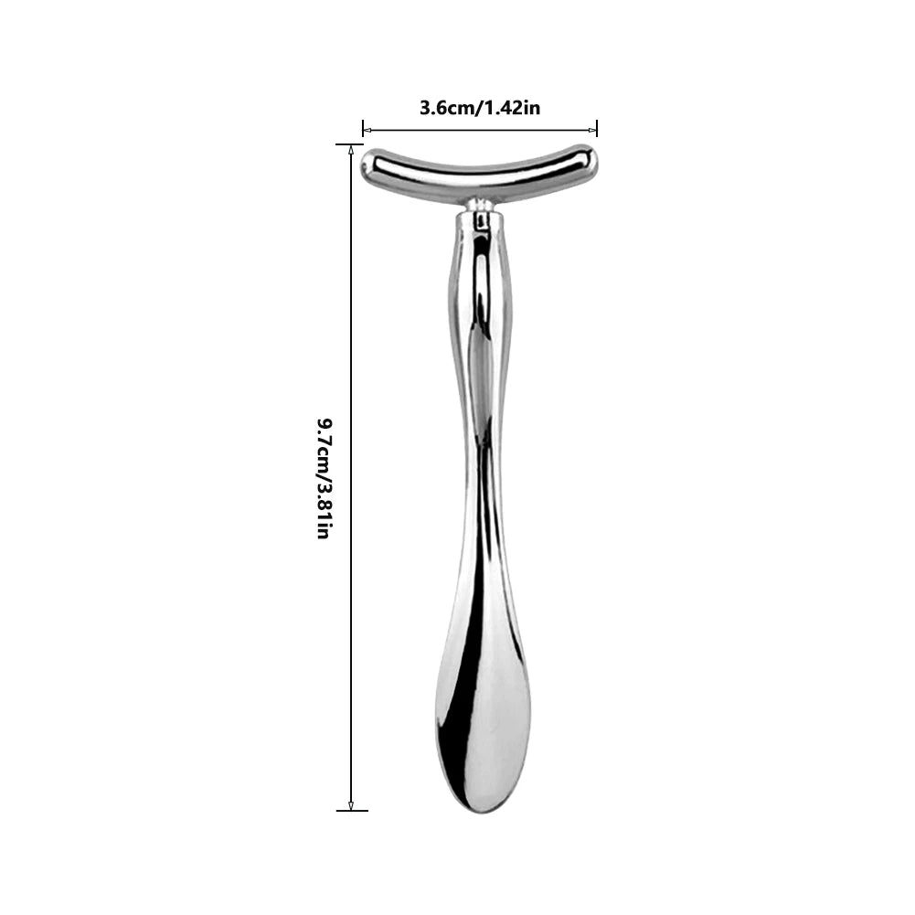 2in1 Mini Eye Massage Stick Face Lifting Massage Anti Cream Eye Pouch Dark Circles Spoon Applicator Facial Mixing Scoop Tool - Kellylooks Shop