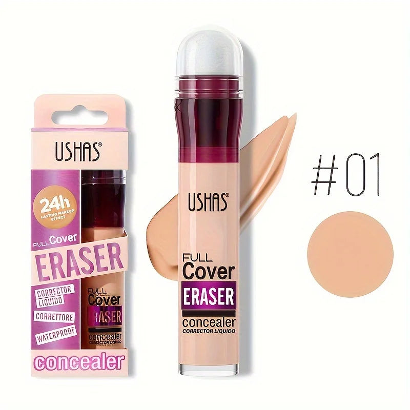 New Sponge Head Concealer for Dark Circles Freckles Acne Pigmentation and Blemishes Long Lasting Moisturizing Liquid Foundation - kellylooksshop