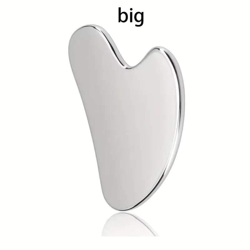 1/3PCS Ice Face Roller Stainless Steel Gua Sha Board Set Facial Massager Face Massage Roller Face Lifting Beauty Skin Care Tools