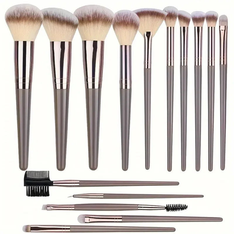 3-20PCS Makeup Brushes Set Eyeshadow Fluffy Foundation Concealer Blush Highlighter Storage Box Female Cosmetics Beauty Tools - kellylooksshop