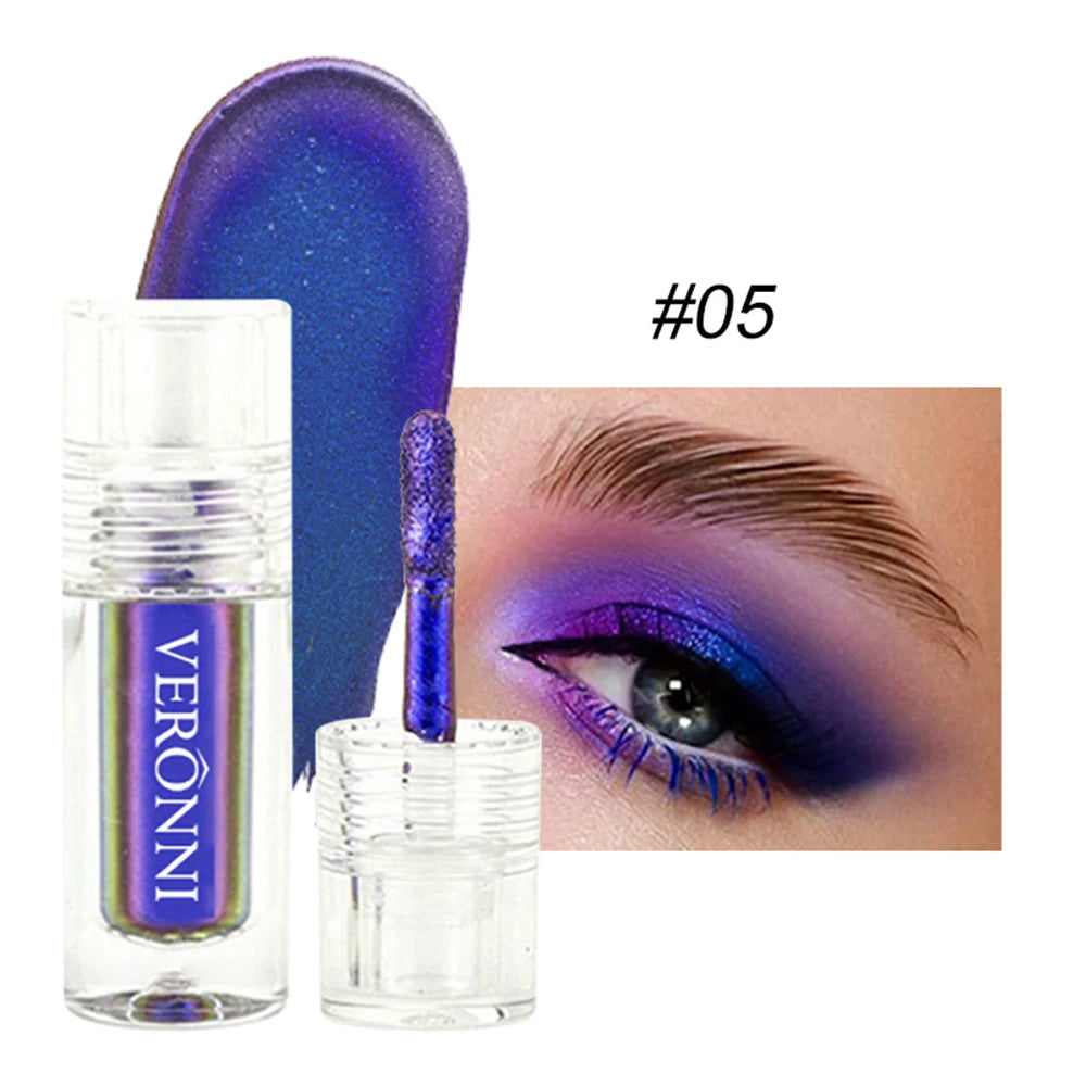 Chrome Shifting Pigments Chameleon Liquid Eyeshadow Shiny Long Lasting Multichrome High Eyeshadow Liquid Eye Makeup Art Cosmetic - kellylooksshop
