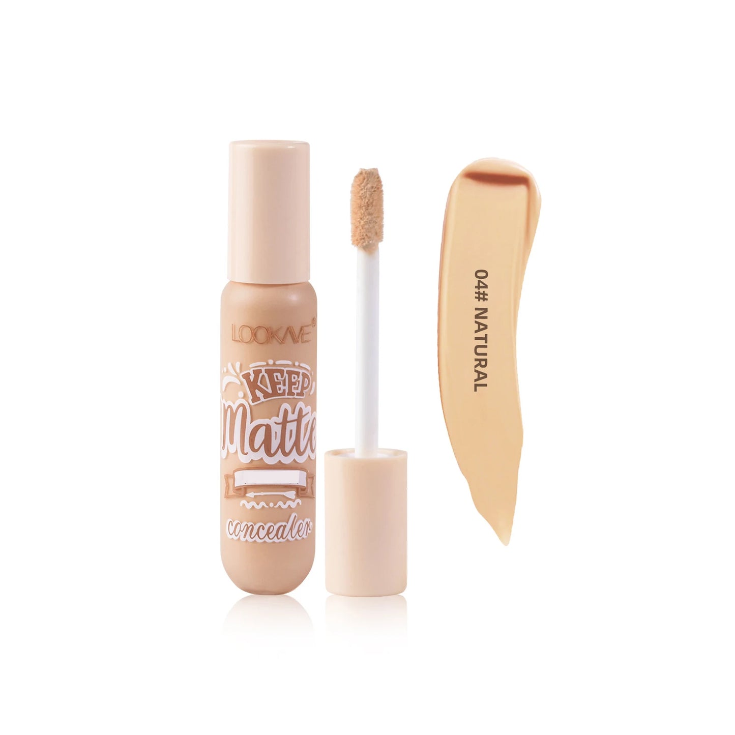 Liquid Concealer Stick Foundation Cream 6 Color Moisturizing Full Coverage Acne Dark Circle Natural Matte Concealer Cream Makeup - kellylooksshop