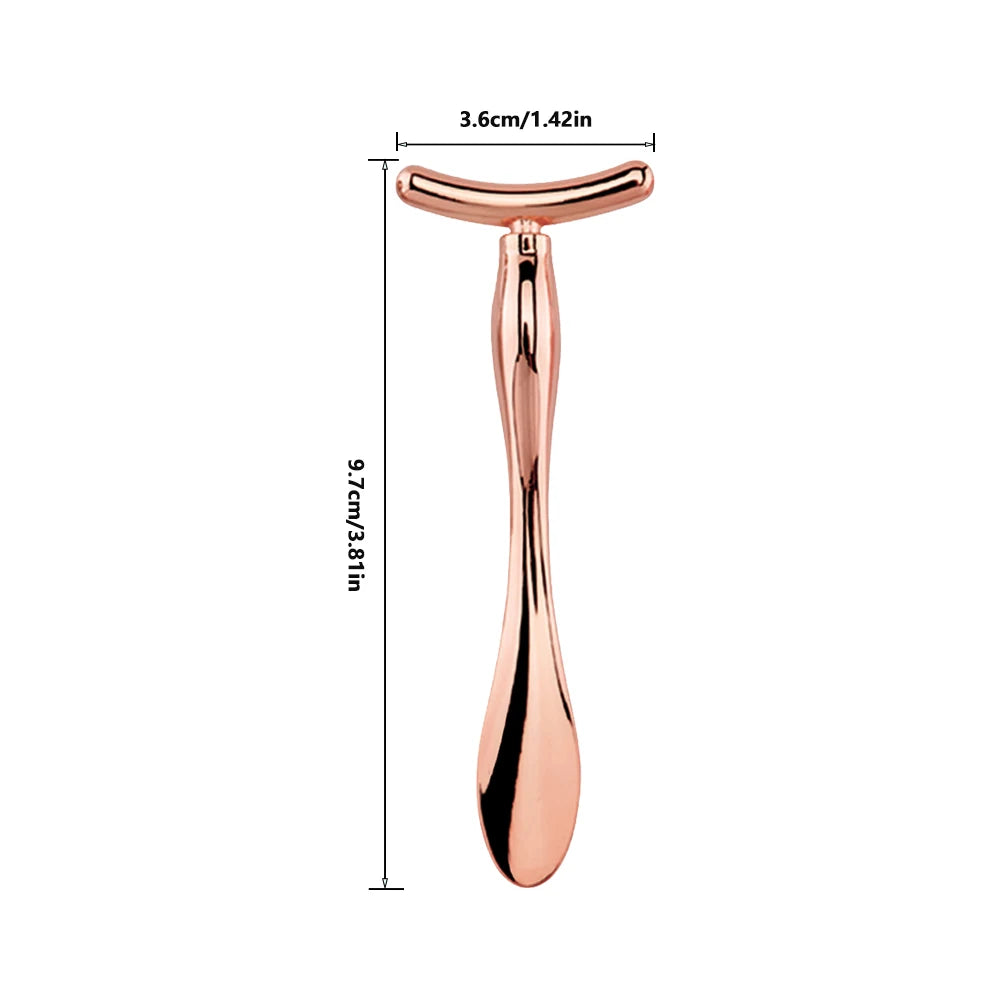 2in1 Mini Eye Massage Stick Face Lifting Massage Anti Cream Eye Pouch Dark Circles Spoon Applicator Facial Mixing Scoop Tool - Kellylooks Shop