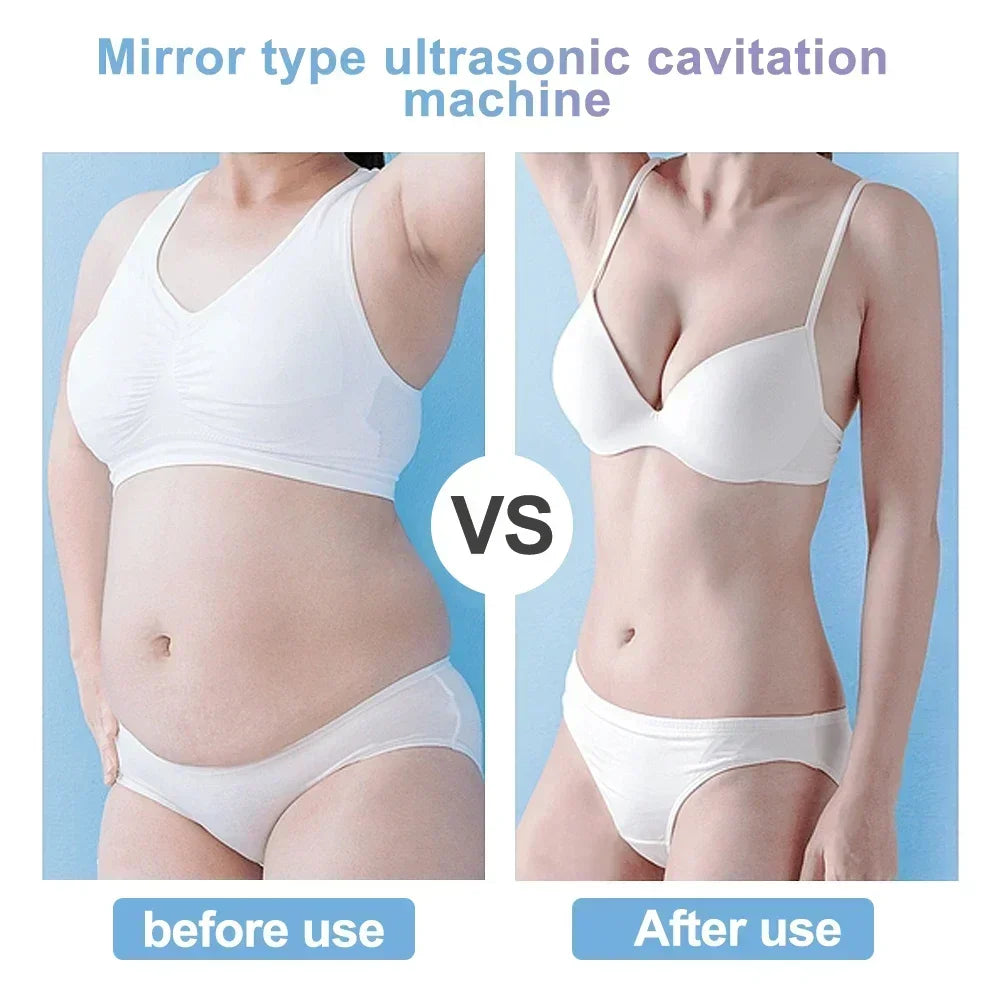 40K Ultrasonic Cavitation Machine radiofrecuencia corporal Facial Lifting Body Slimming Beauty skin Massage Weight Loss Machine