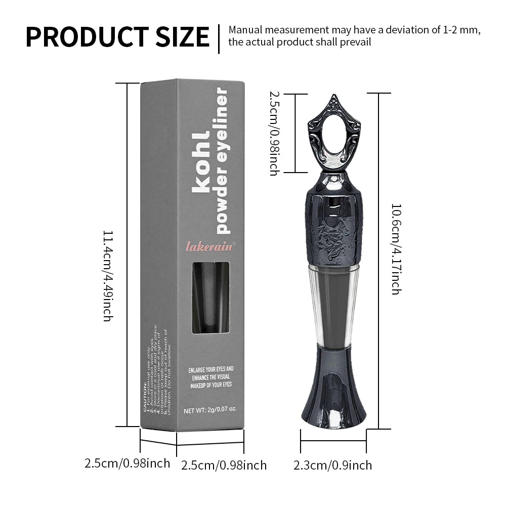 Kohl Powder Eye Liner Powder Eyeliner Long-Lasting Eyeliner Arabic Eyeliner Powder Handmade Natural Eyeliner in Powder Makeup - kellylooksshop